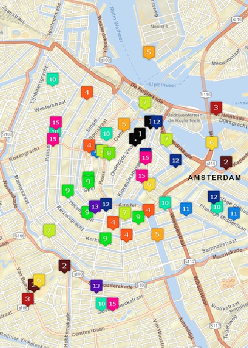 Amsterdam map