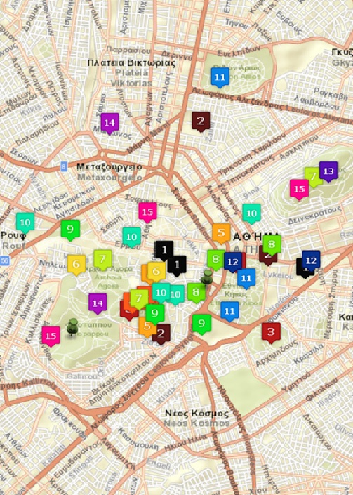 Athens Map