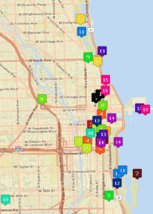 Chicago map