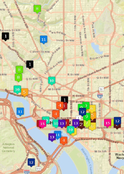 Washington map
